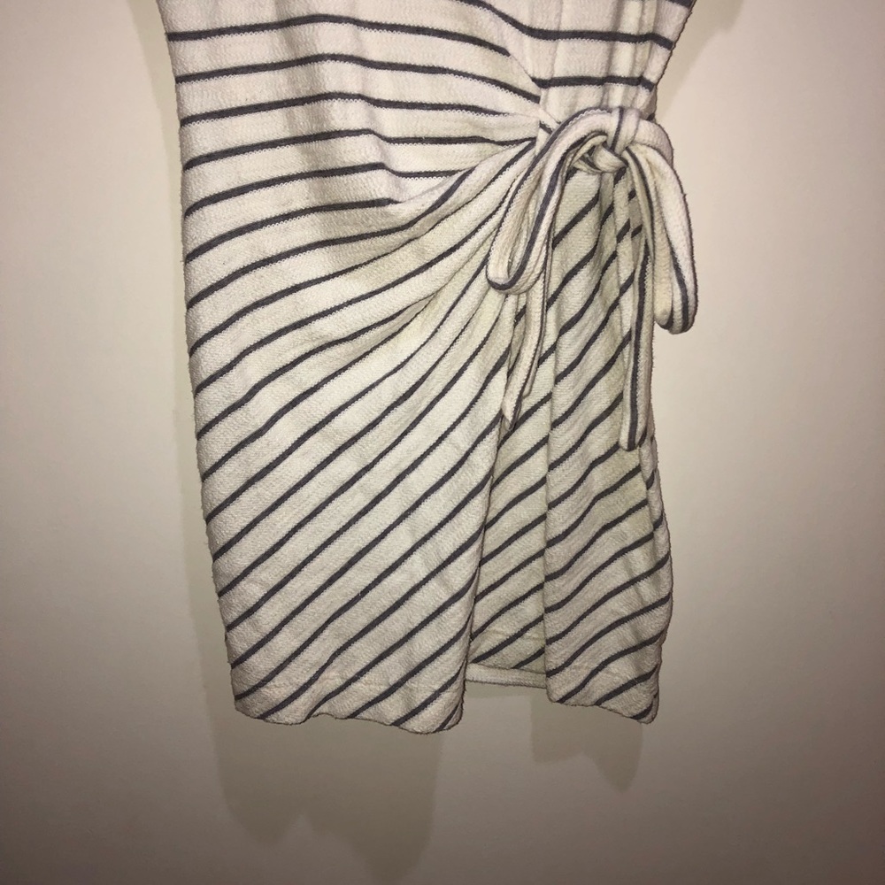 Ann Taylor LOFT Sz XS Sleeveless Belted Dress - Picture 5 of 8